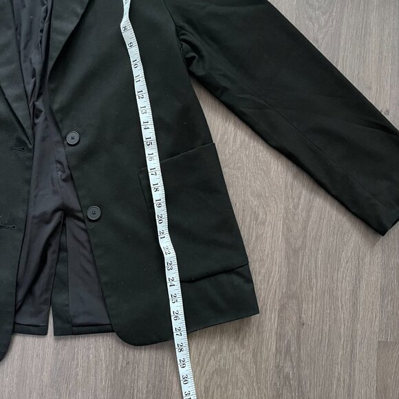 Oak + Fort Black Blazer - Picture 4 of 9